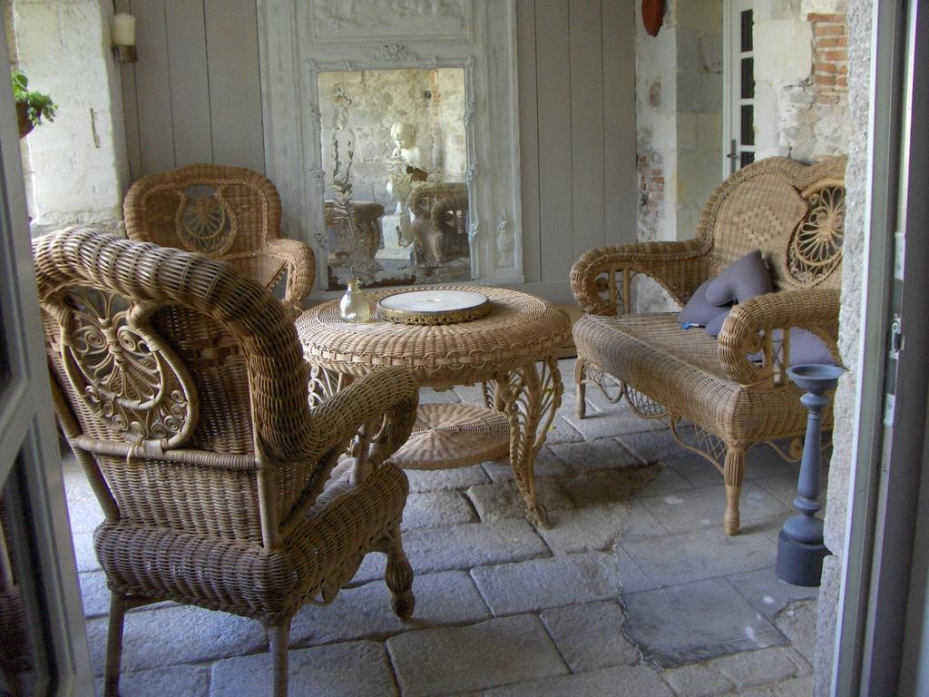 Bed and Breakfast Chateau De L'Oiseliniere Gorges  Exterior foto